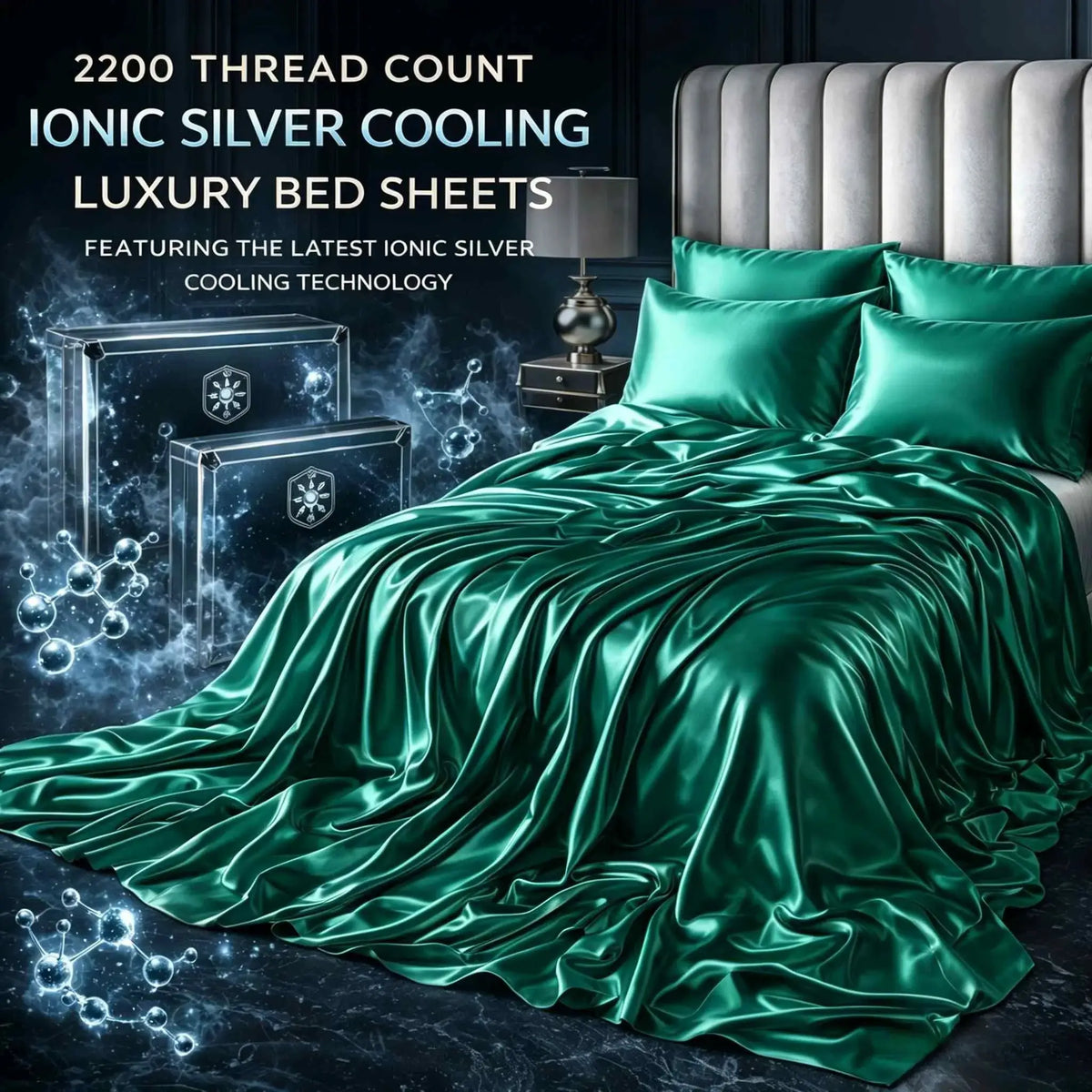 Satin Bedding Set | Tencel Fabric | Smooth Washed | 4 Piece Set