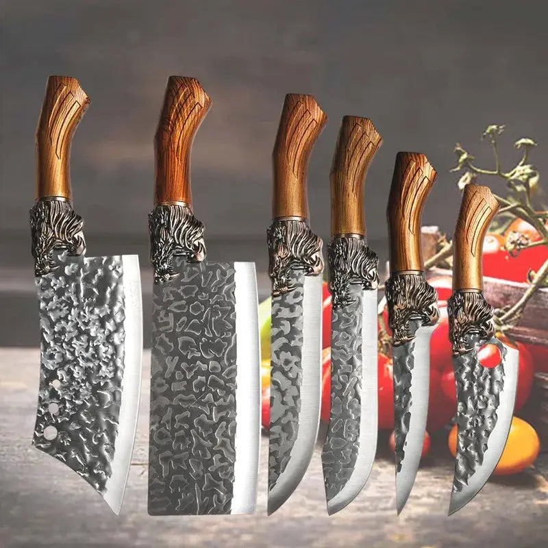 1-10PCS Stainless Steel Boning Knife Professional Kitchen Chef Butcher Utility Meat Cleaver Cooking Knife Household Tools from PriceLows™