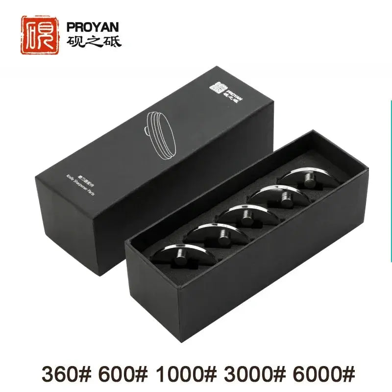 Knife Sharpener | Roller Type Fixed | Diamond Ceramic Whetstone | Grit 360-6000