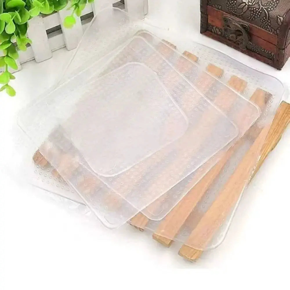 Reusable Silicone Food Wraps | Stretch Seal Fit | Heat Resistant | 4 Piece Set❌❌