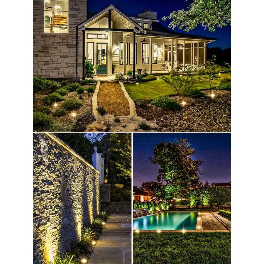 Low Voltage Landscape Lights LED Well Lights 3W 12V24V in Ground Light IP67 Waterproof Outdoor Low Voltage Landscape Lighting fo from PriceLows™