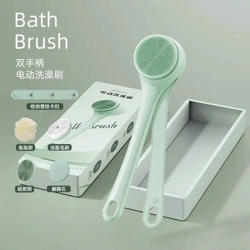 Electric Bath Brush | Long Reach | Removable Head | One Size