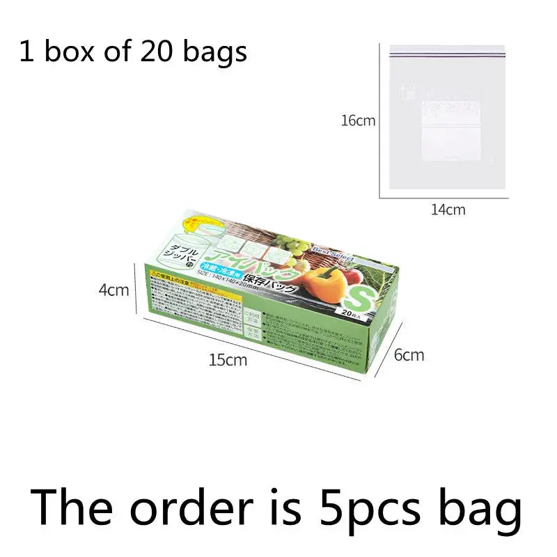 Reusable Silicone Food Storage Bags | Food Grade | Fridge Friendly | 1 Pack