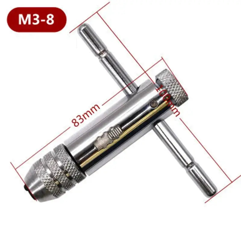5PCS Metric Tap Set Of Taps Drill Bits Hand Tool Sets M3-M8 Machine Spiral Point Screw Thread Taps And Dies Set Metal Wood from PriceLows™