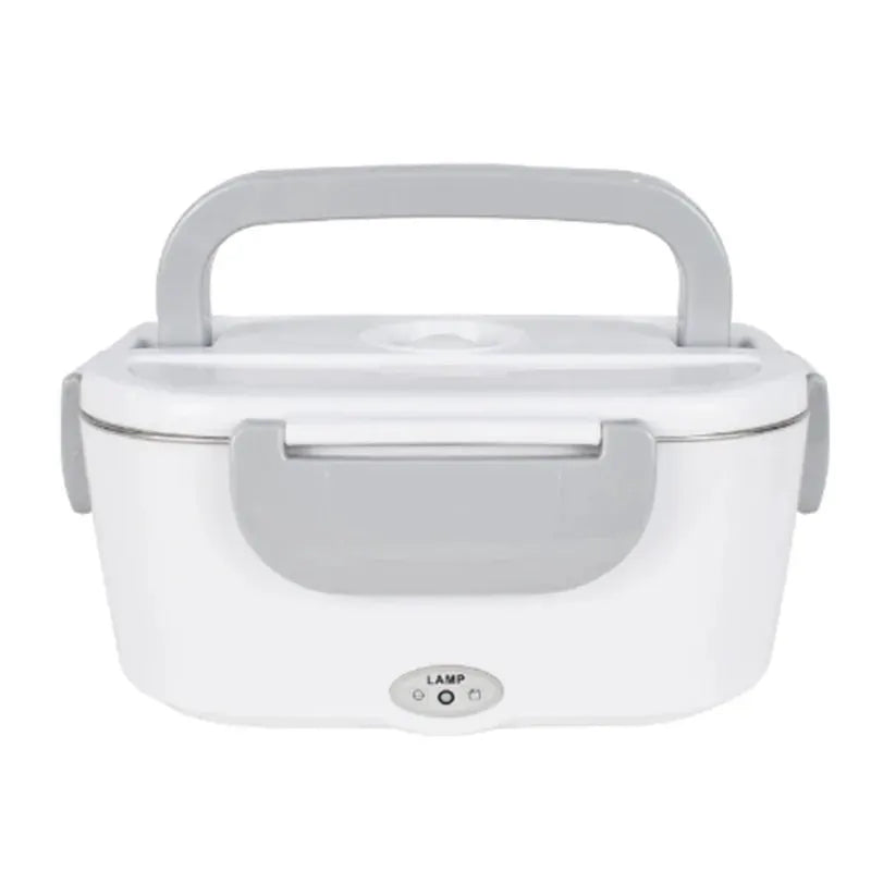 The Electric Lunch Box Food Heater ,60 W Portable Warmer for Car Truck Work With 304 Stainless Steel Contained Heated Lunch Box from PriceLows™