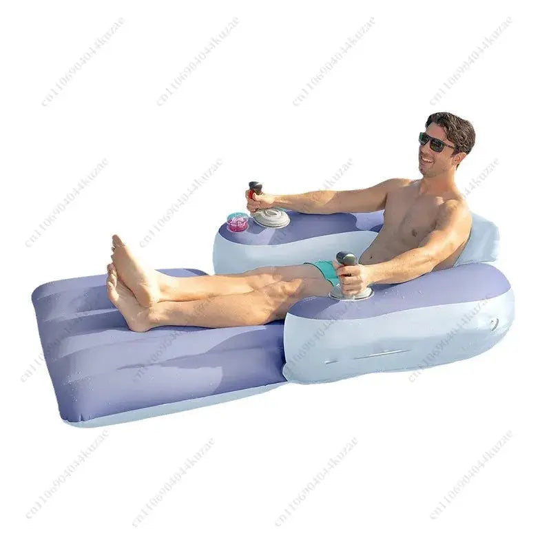 Electric Inflatable Water Seat, Floating Lounge Chair with Thruster for Adult Swimming & Water Sports from PriceLows™