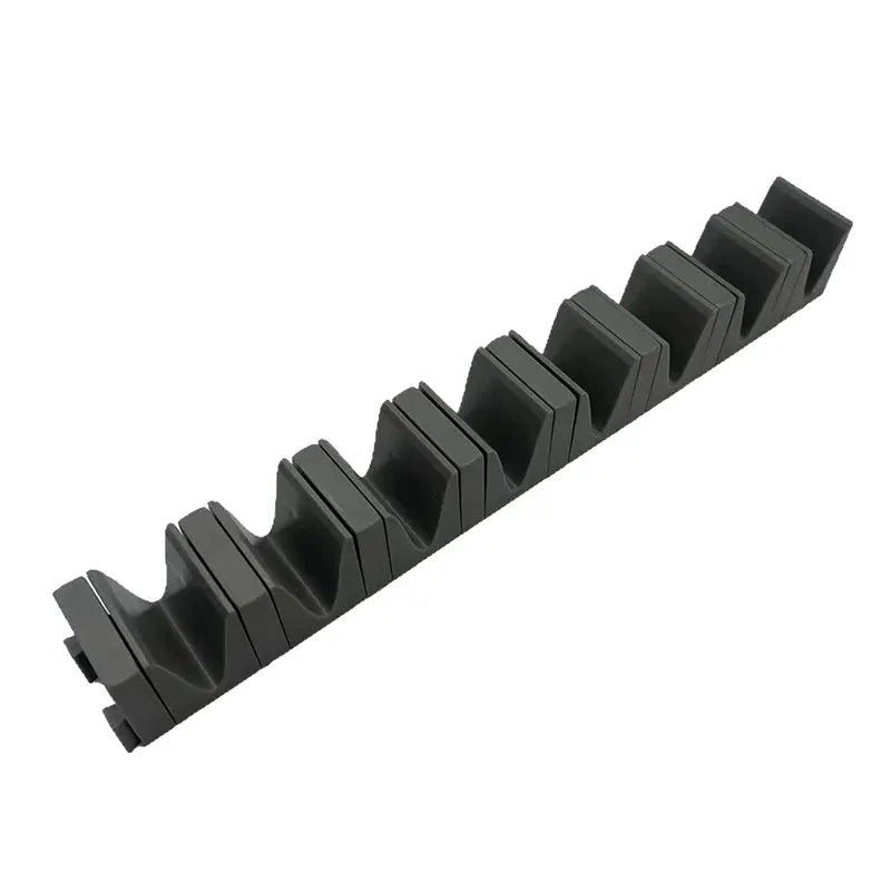 Magnetic Wrench Organizer Rack Compact Tool Storage Holder 12-Slot Tray for Garage Workshop Mechanics Toolbox Accessories from PriceLows™