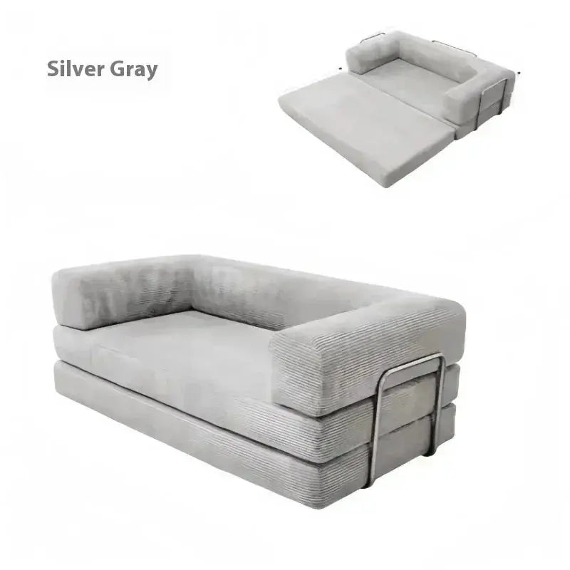 Italian Minimalist Retro High-end Corduroy Living Room Sofa, Compressed Sofa,Sofa Bed, Foldable, Washable, Customizable from PriceLows™