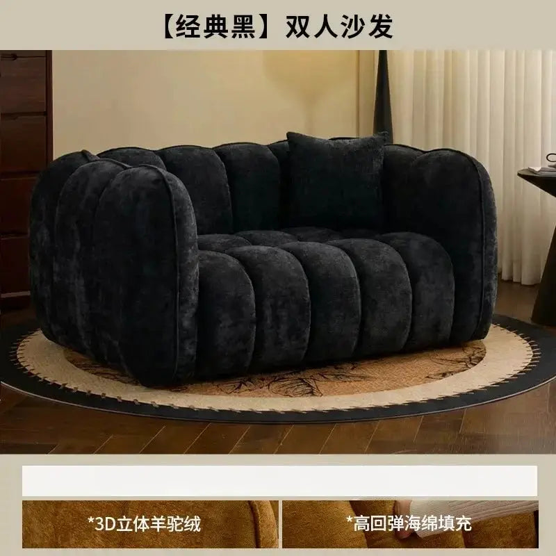 Sofa | Velvet Fabric | L Shaped Sectional | Single Double Triple from PriceLows™