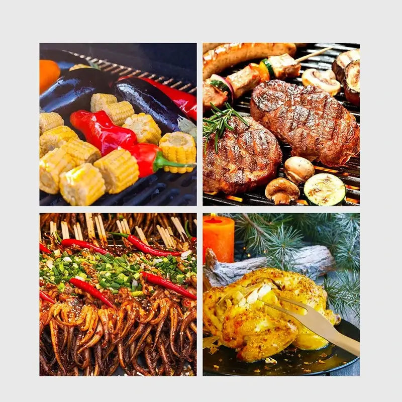 Stainless Steel BBQ Tools Set spatula fork knife Barbecue Grilling Accessories Camping Outdoor Cooking Utensil from PriceLows™