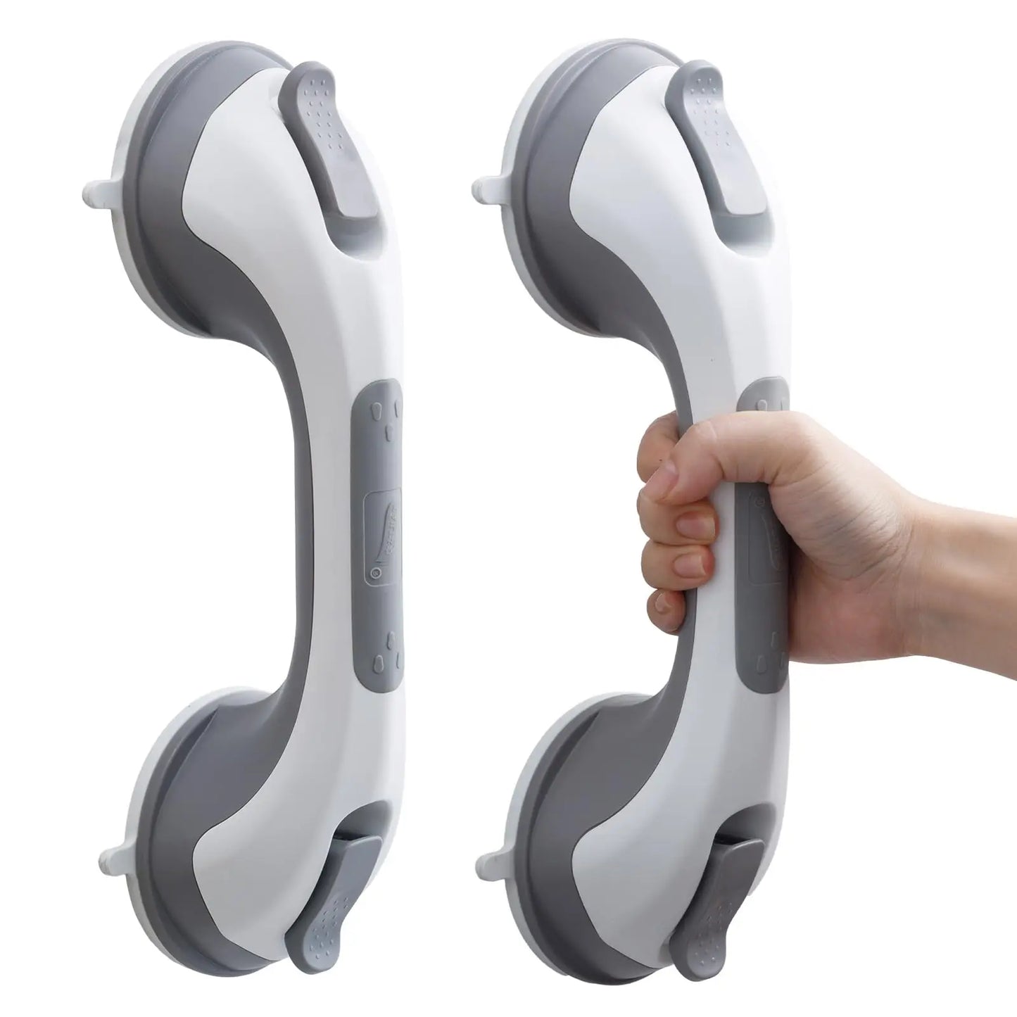 Shower Grab Bar | 12 Inch | Suction Cup | 1 Or 2 Pack