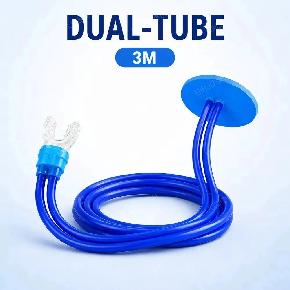 Dry Snorkel | Foldable Design | Soft Silicone Mouthpiece | One Size