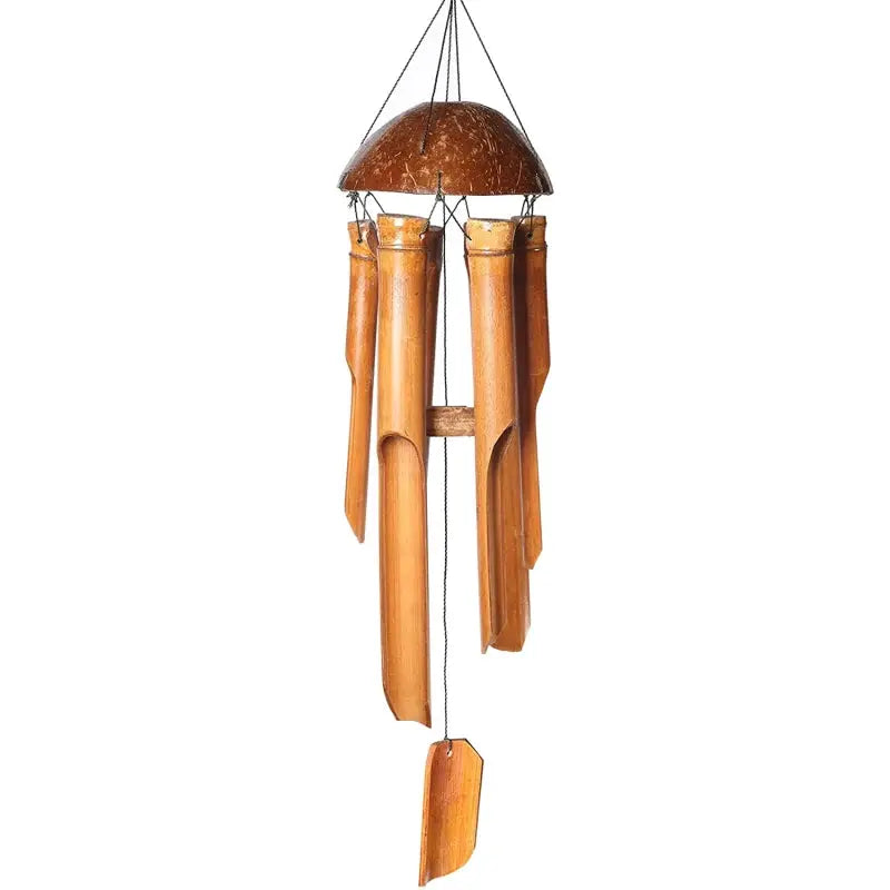 Natural Handmade Bamboo Tube Wind Chime wind Bell for Outdoor indoor Home Garden Patio Tree Decor Ornaments from PriceLows™
