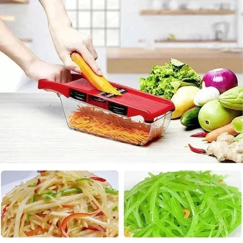 Portable Vegetable Slicer | Stainless Steel Blades | Multi Purpose