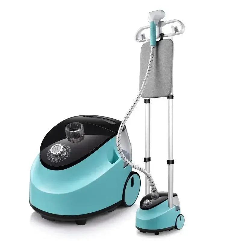 Portable Double Rod Steam Iron | Hand Held Clothes Steamer | Fast Heat Vertical Hanging