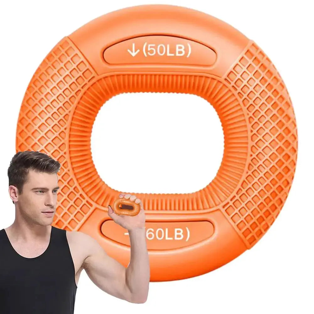 Silicone Finger Gripper Ring | Hand Muscle Strengthener | Wrist Exerciser