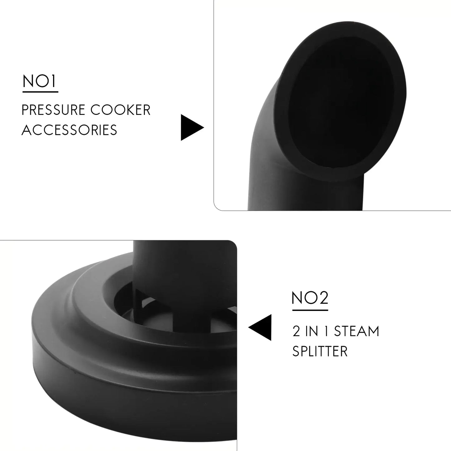 Silicone Lid Stand | Ninja Foodi Compatible | Steam Release Diverter | Accessory