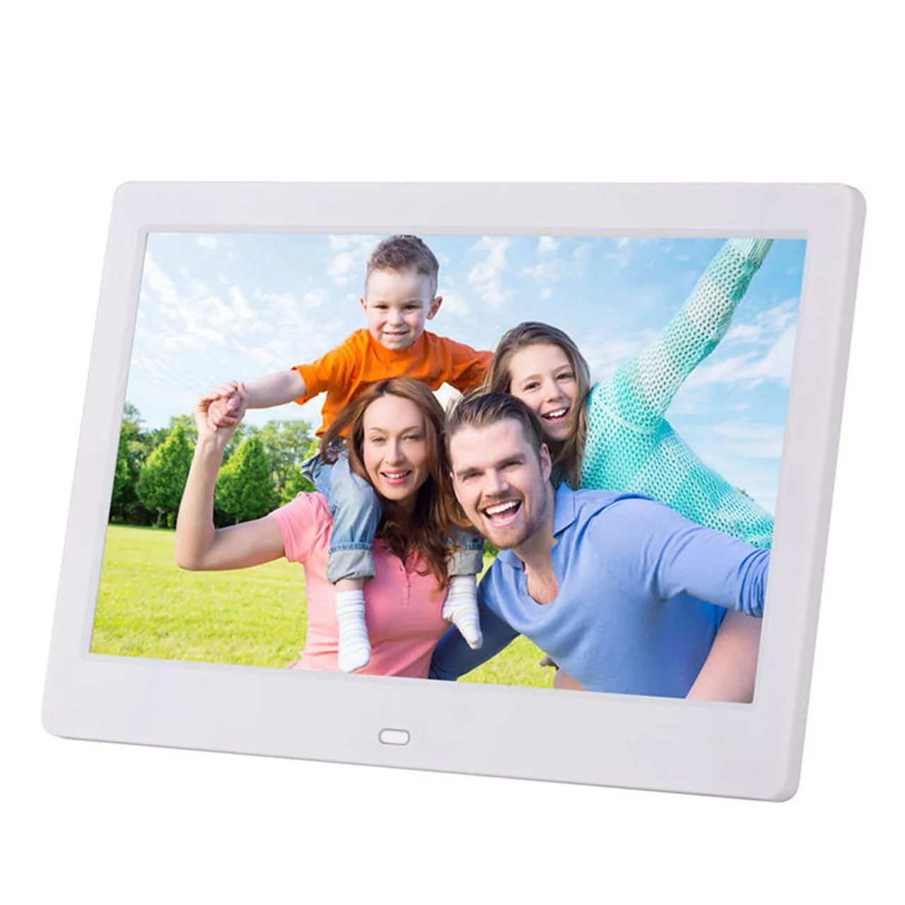 Smart Digital Photo Frame | WiFi Enabled | Video Playback, Calendar | Wall Mount