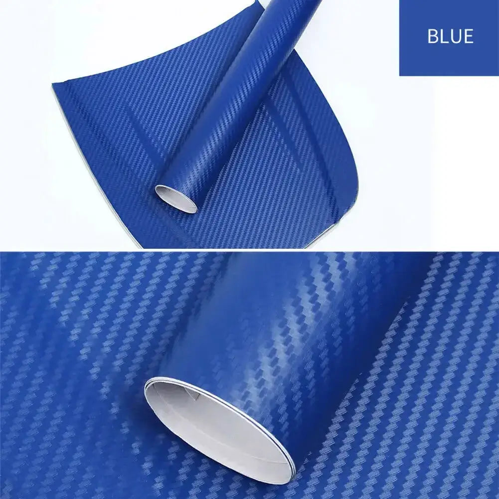 30x127cm Car 3D Carbon Fiber Roll Film DIY Decorative Stickers Auto Styling Computer Laptop Skin Carbon Fiber Vinyl Film Decals from PriceLows™