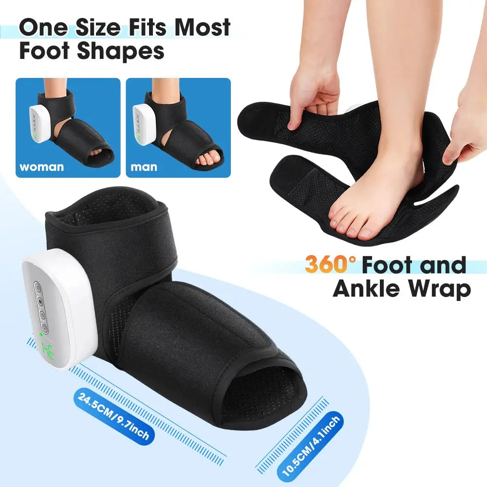 Cordless Foot Massager | 3000mAh Battery | 4 Pressure Levels