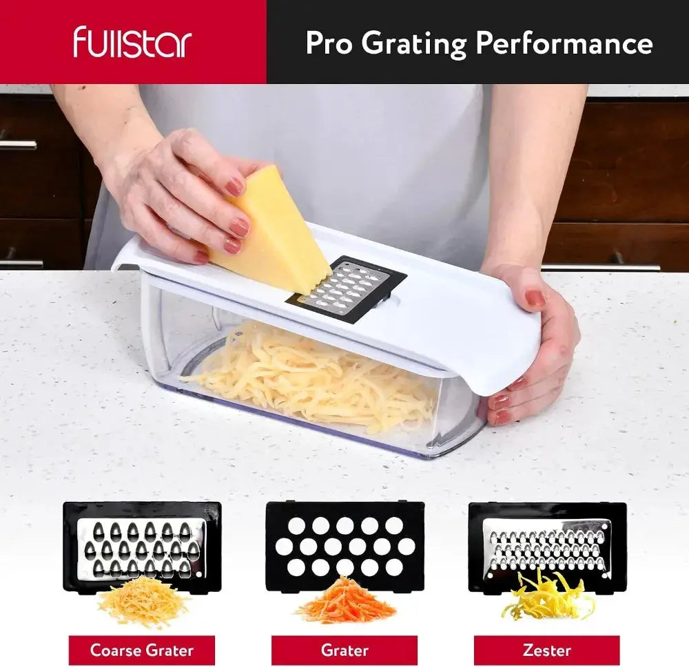 Mandoline Slicer | With Container | Onion Potato Slicer | One Size