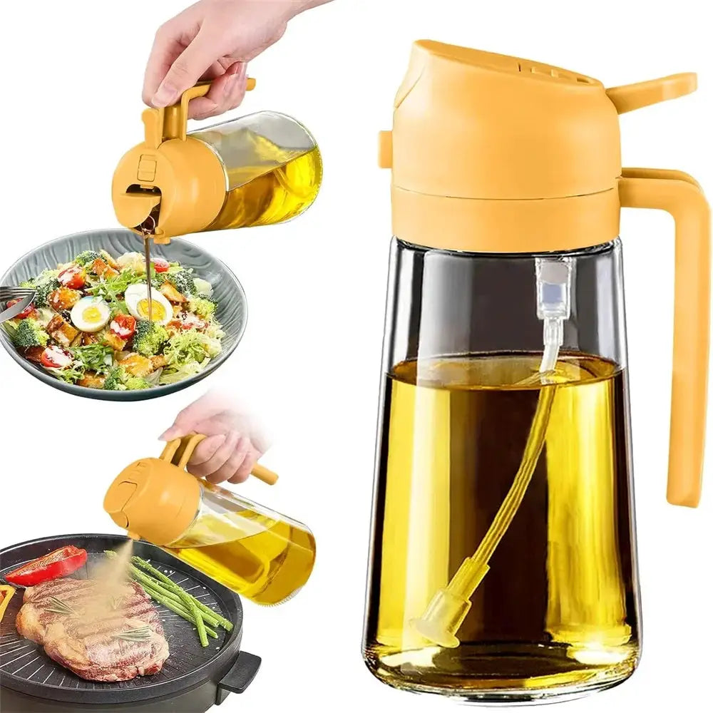 Olive Oil Sprayer | 470ml Capacity | Glass Construction | 16oz/470ml