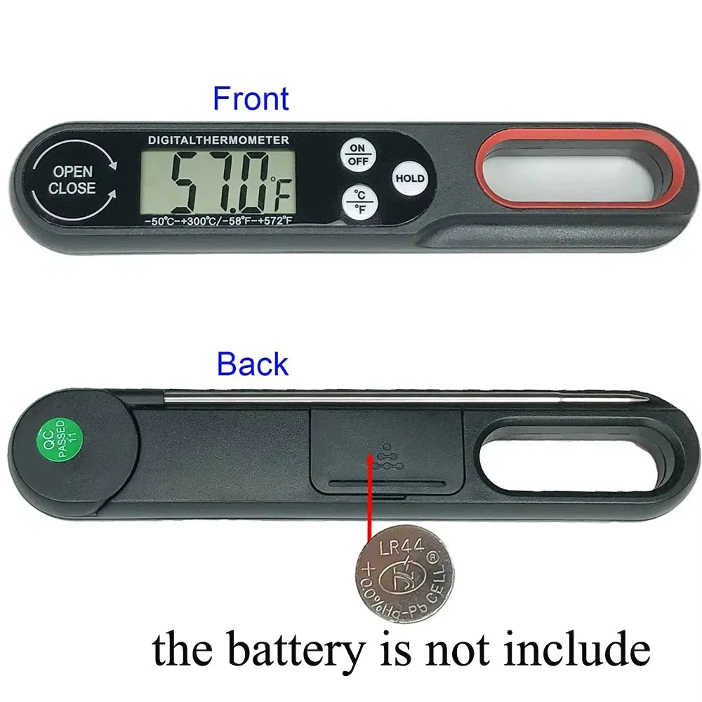 Digital Meat Thermometer | Long Probe | High Accuracy | Oven And BBQ