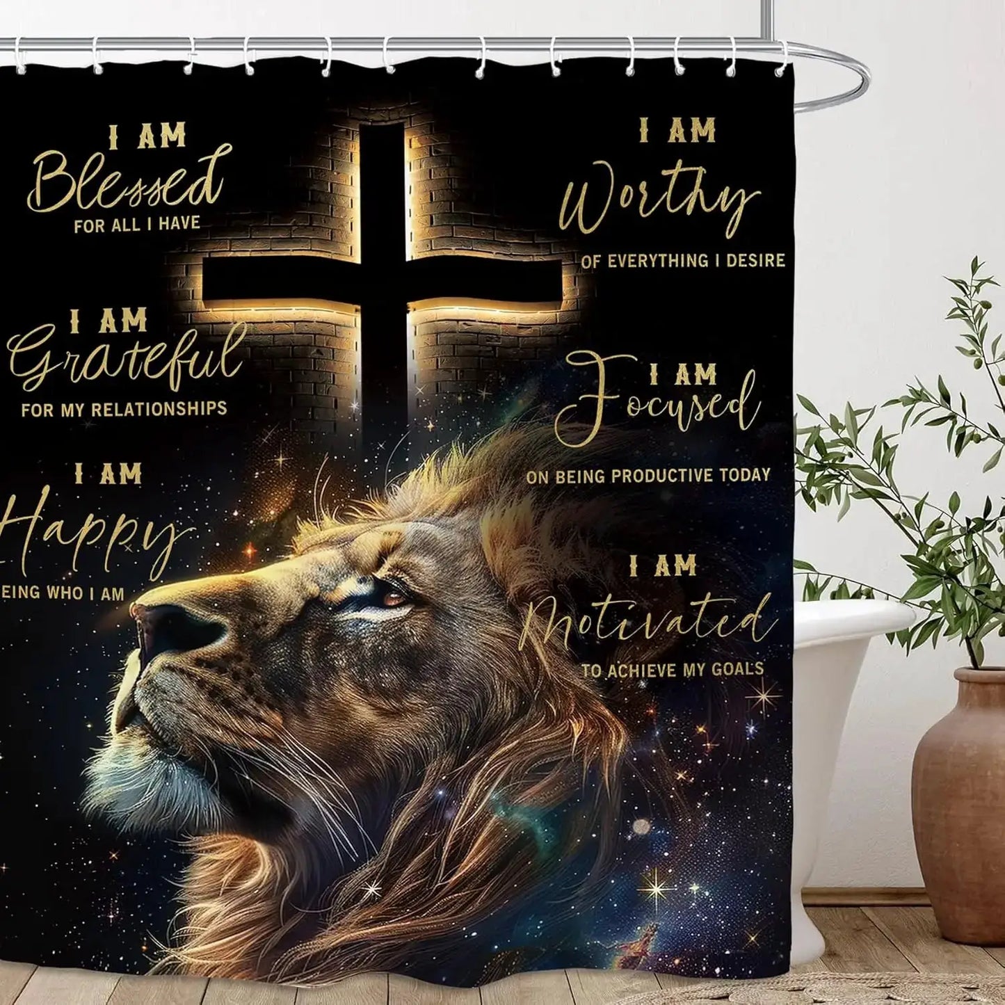 Funny Dogs Cute Shower Curtain Bulldog Pet Hilarious Schnauzer Farmhouse Rustic Bathroom Set Accessories Decor with 12Pack Hoo from PriceLows™