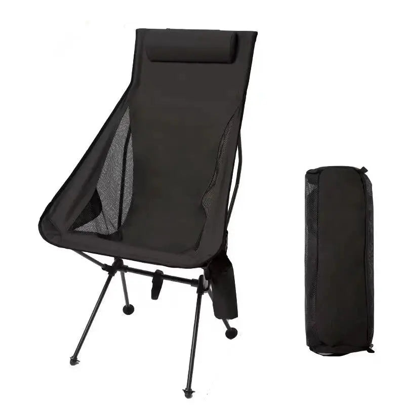 WESTTUNE Portable Folding Camping Chair with Headrest Lightweight Tourist Chairs Aluminum Alloy Fishing Chair Outdoor Furniture from PriceLows™
