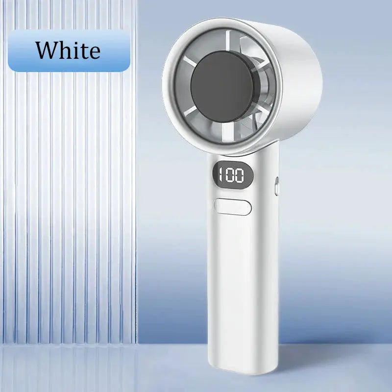 Handheld Fan | Lenovo | USB Rechargeable LED Display | One Size from PriceLows™