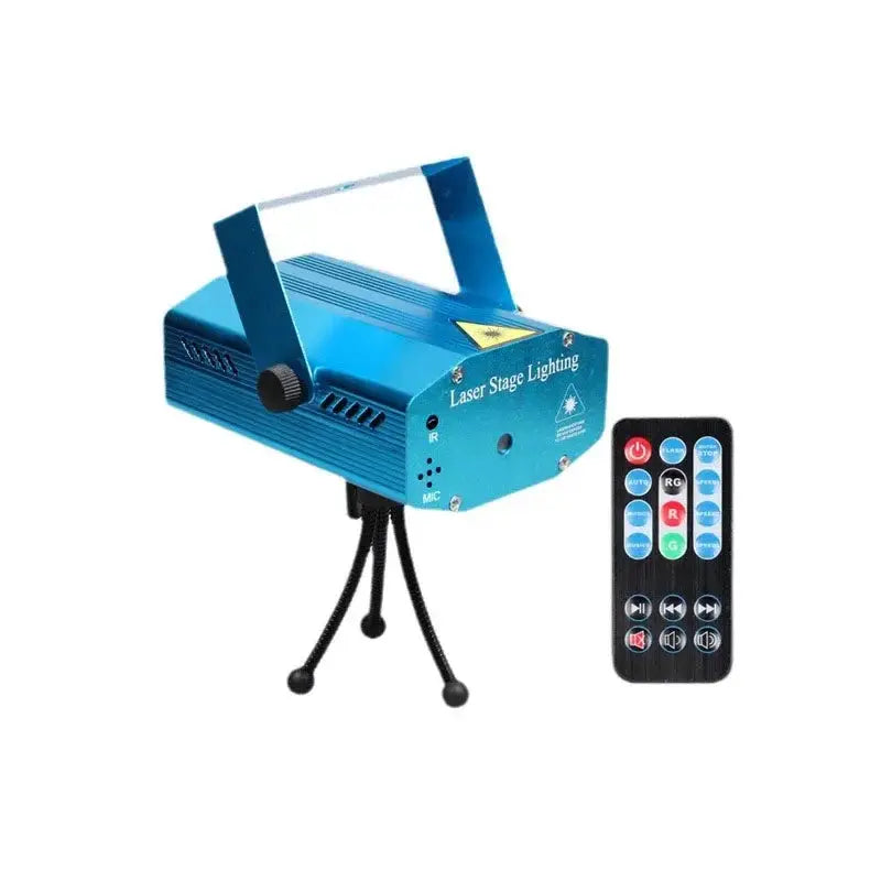 LED Laser Stage Light | Sound Activated | Remote Control | Outdoor Use
