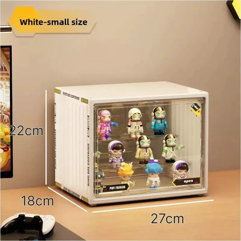 Three Layer Acrylic Display Rack Transparent Showcase Handmade Anime Car Model Blind Box Storage Box Jewelry Sorting Box from PriceLows™