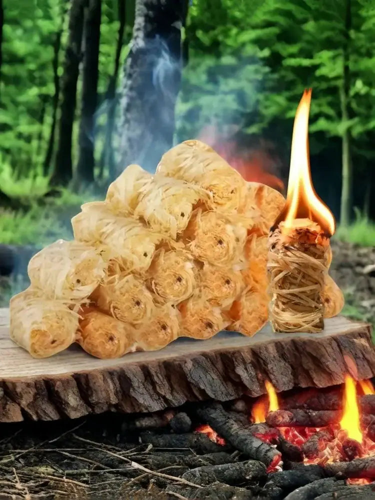 Charcoal Fire Starters | Odorless | 2 to 100 Pieces | BBQ Camping