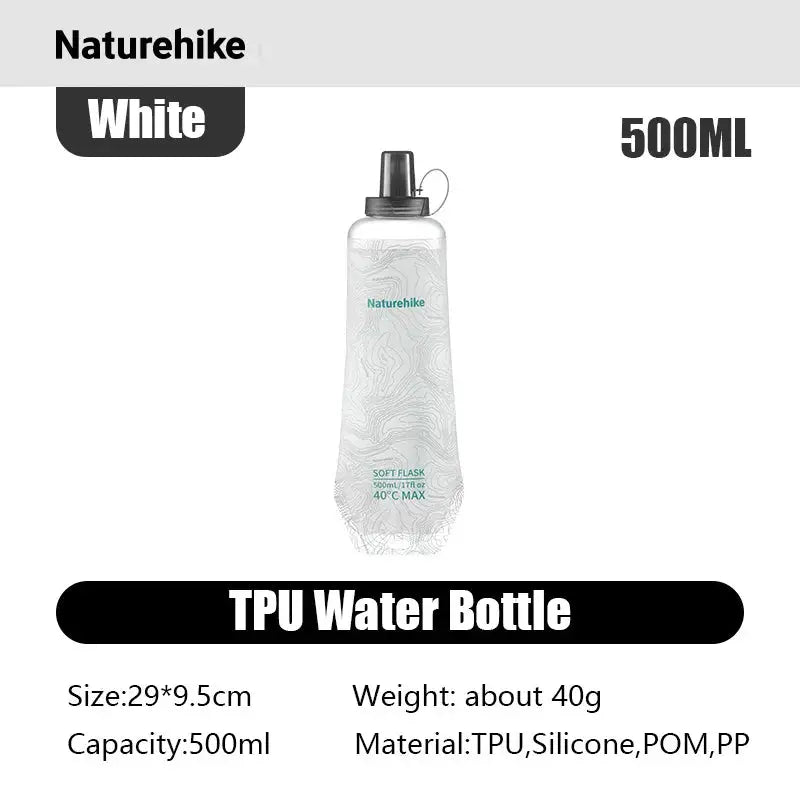 Naturehike Folding Water Bottle TPU BPA-Free Collapsible Flask Running Camping Hiking Portable Soft Water Bottle from PriceLows™