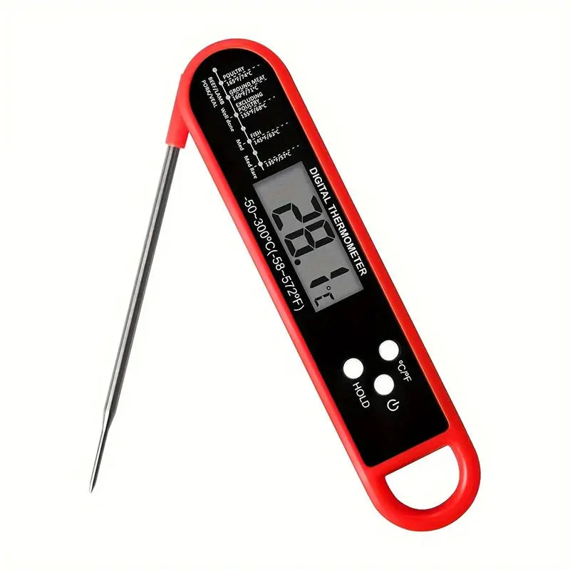 Meat Thermometer | Foldable Probe | Digital | One Size from PriceLows™