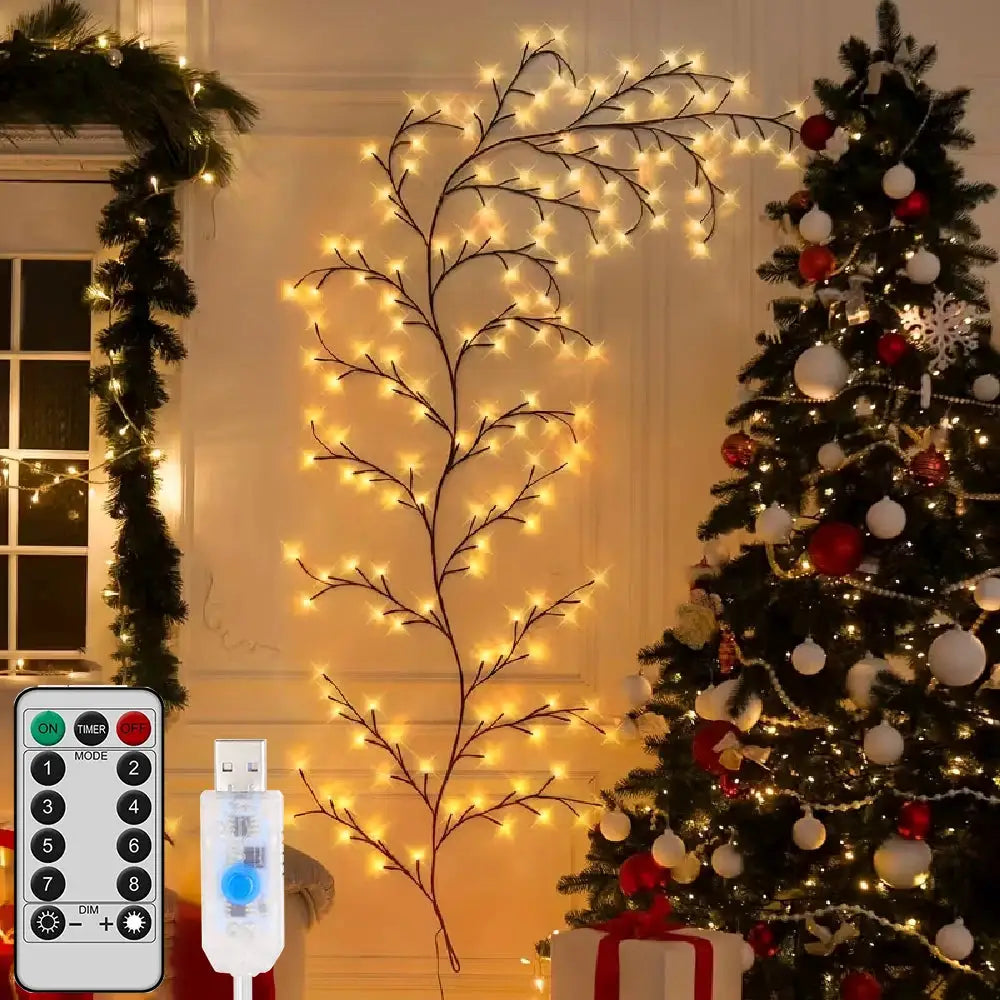 LED Tree Branch Lamp | 96 LEDs | 8 Lighting Modes | Dimmable