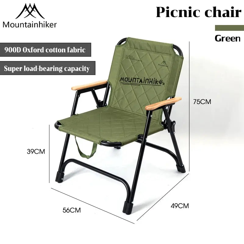 Ergonomic seating, reinforced support, foldable seats, perfect for picnic enthusiasts, camping chairs, collapsible chairs, beach from PriceLows™