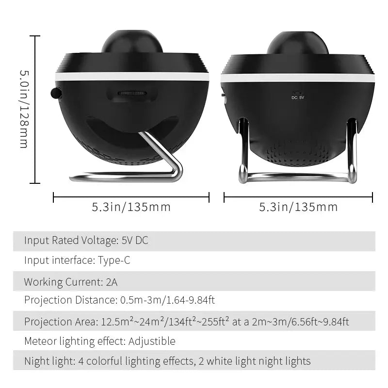 Newest Meteor 13 in 1 Ultra Clear Galaxy Projector Ultra Clear Night Light Lamp Rotary Space Ball Planetarium Projector Lights from PriceLows™