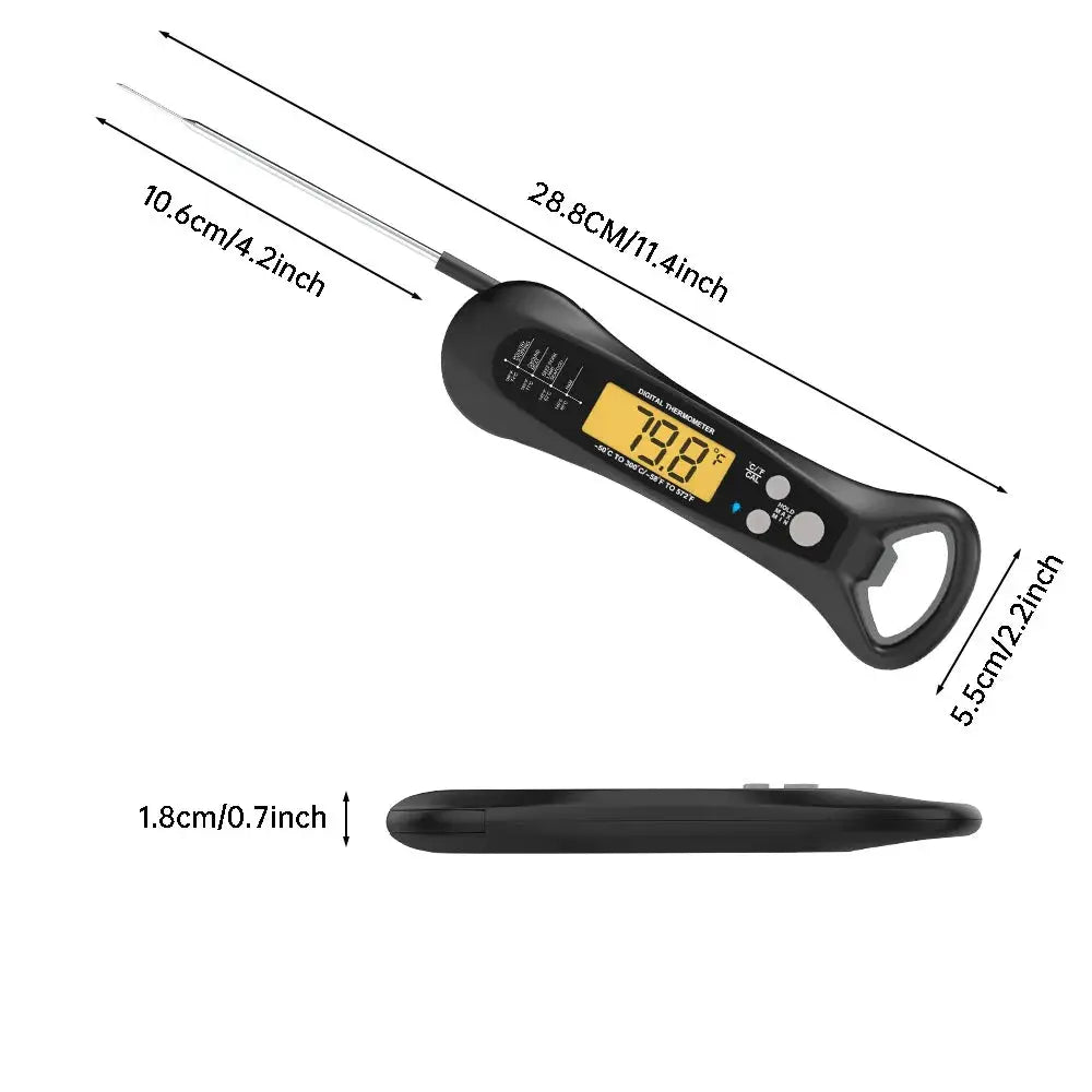 Digital Meat Thermometer | 2 Probes | Waterproof | Kitchen BBQ from PriceLows™