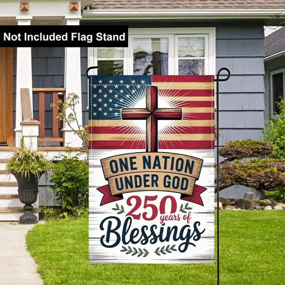 Garden Flag | Double-Sided American Flag | Heavy-Duty Outdoor from PriceLows™