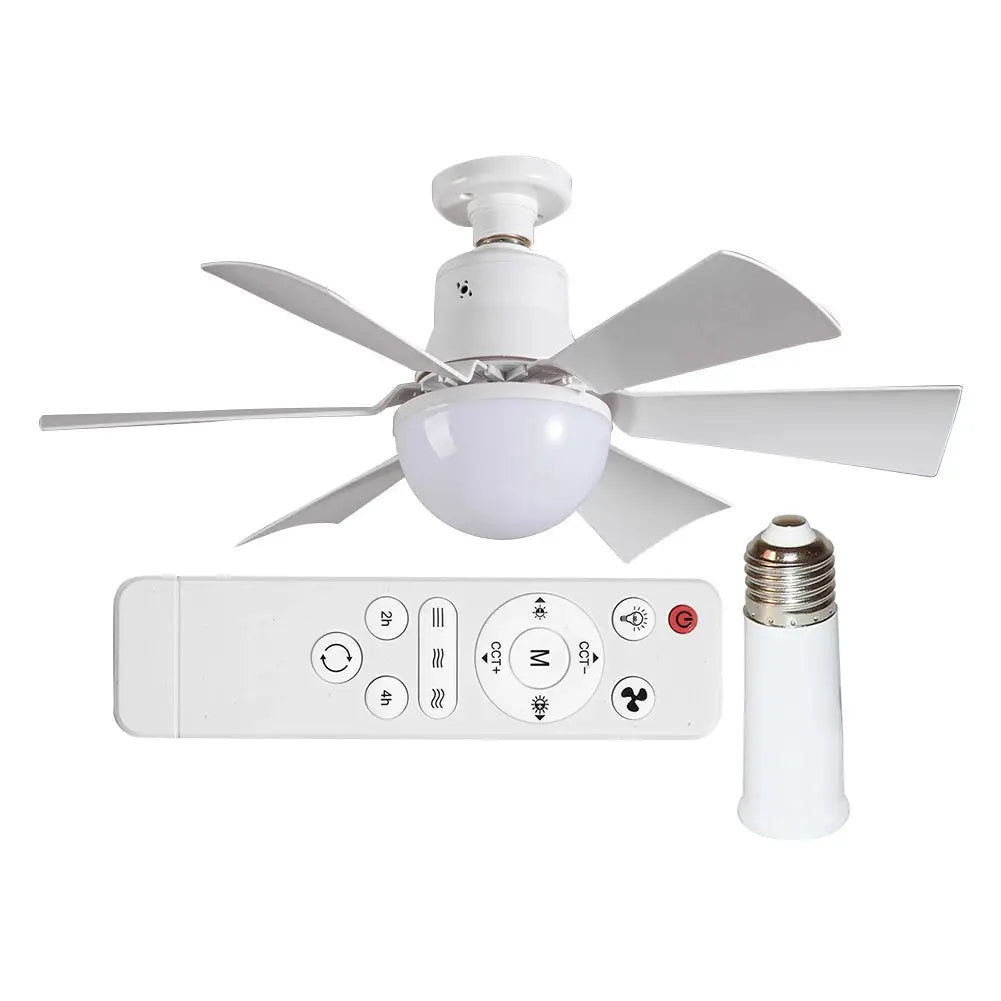 Ceiling Fan With Light | Remote Control | 3 Speed | Living Room Dimmable Light