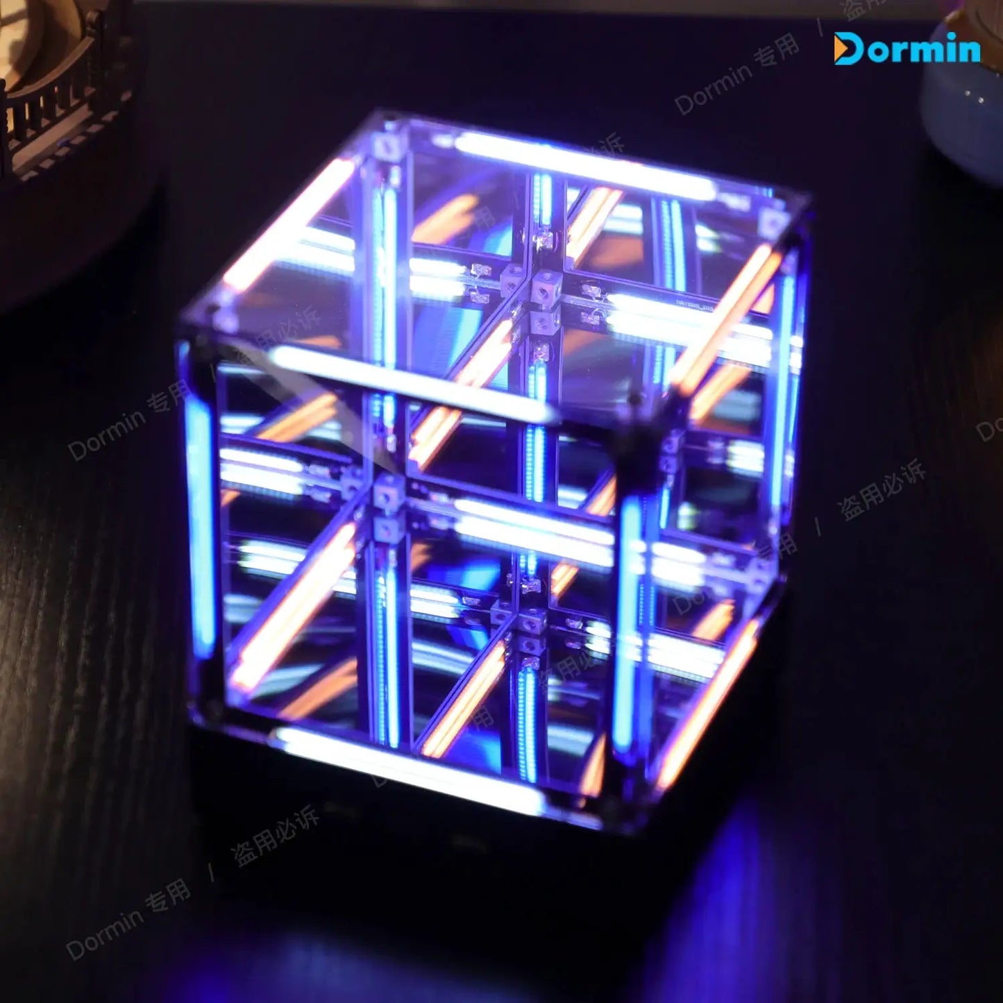 Rubik Cube Abyss Lamp Gaming Atmosphere Light 4D Night Light Blind Box Desktop Home Gaming Room Creative Art Decor Ornament Gift from PriceLows™