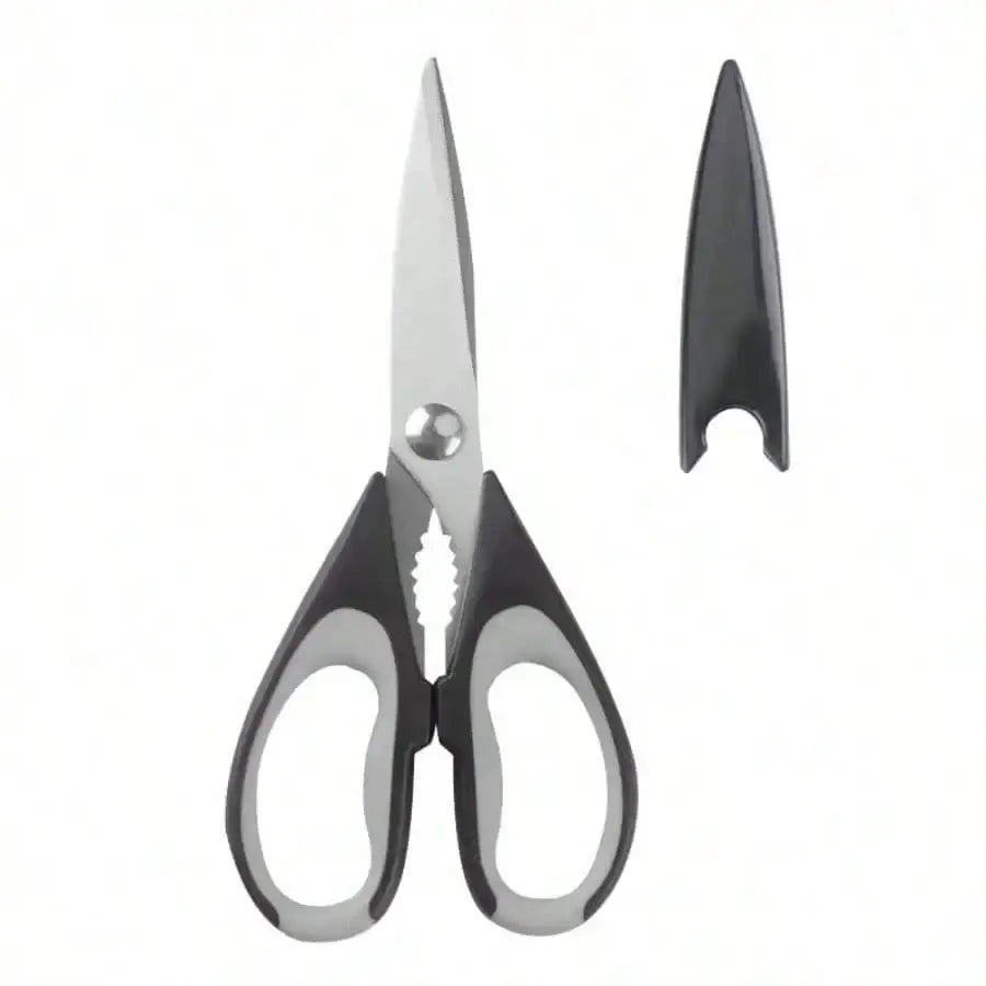 1 Unit Heavy-Duty Kitchen Scissors, Slicing Turkey Bones Grilling All-Purpose Culinary Shears, Stainless Steel Meat Scissors from PriceLows™