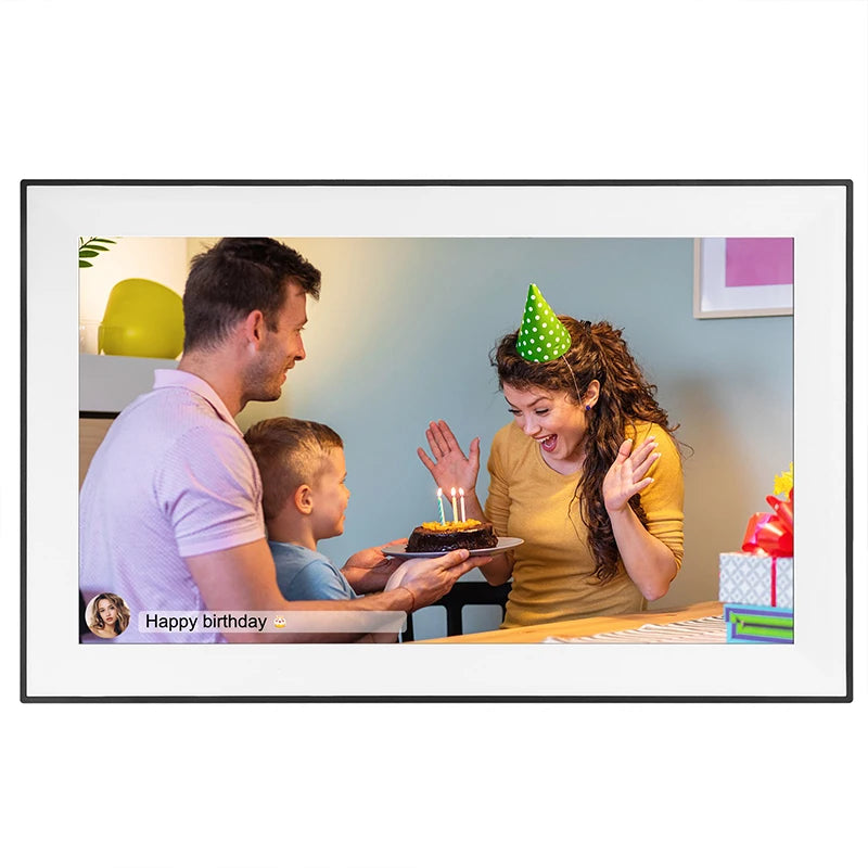 15.6 inch built in 32GB WiFi Large touch ips digital photo frame 1920*1080 WiFi Smart Frame Share Photos and Videos via frameo from PriceLows™