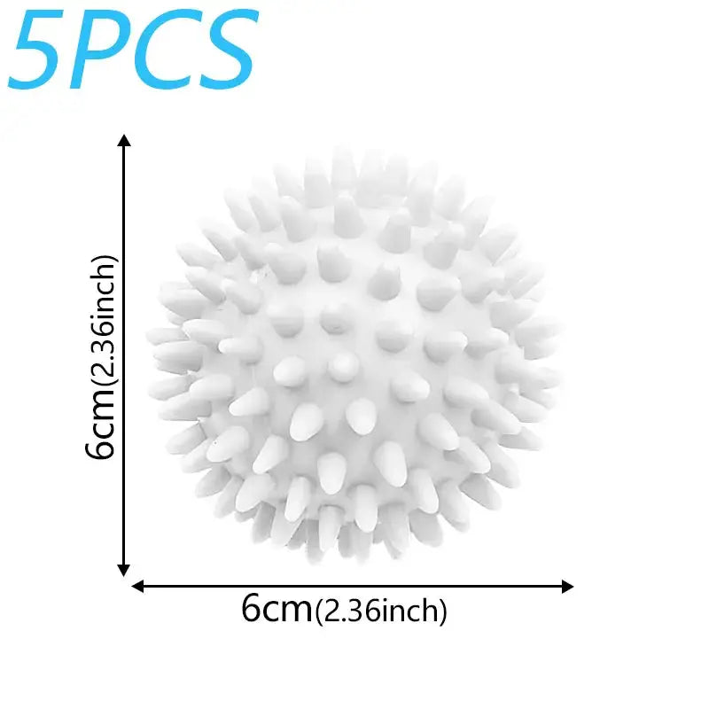 5PCS Laundry Balls Anti-Winding Magic Balls Drying Cleaning Household Washing Essential Cleaning Supplies for laundry reusable from PriceLows™