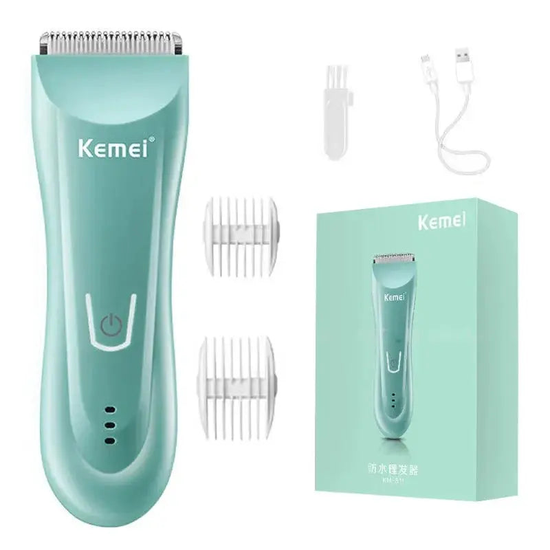 Body Groomer | Wet Dry Shave | Rechargeable Battery | Five Blade System