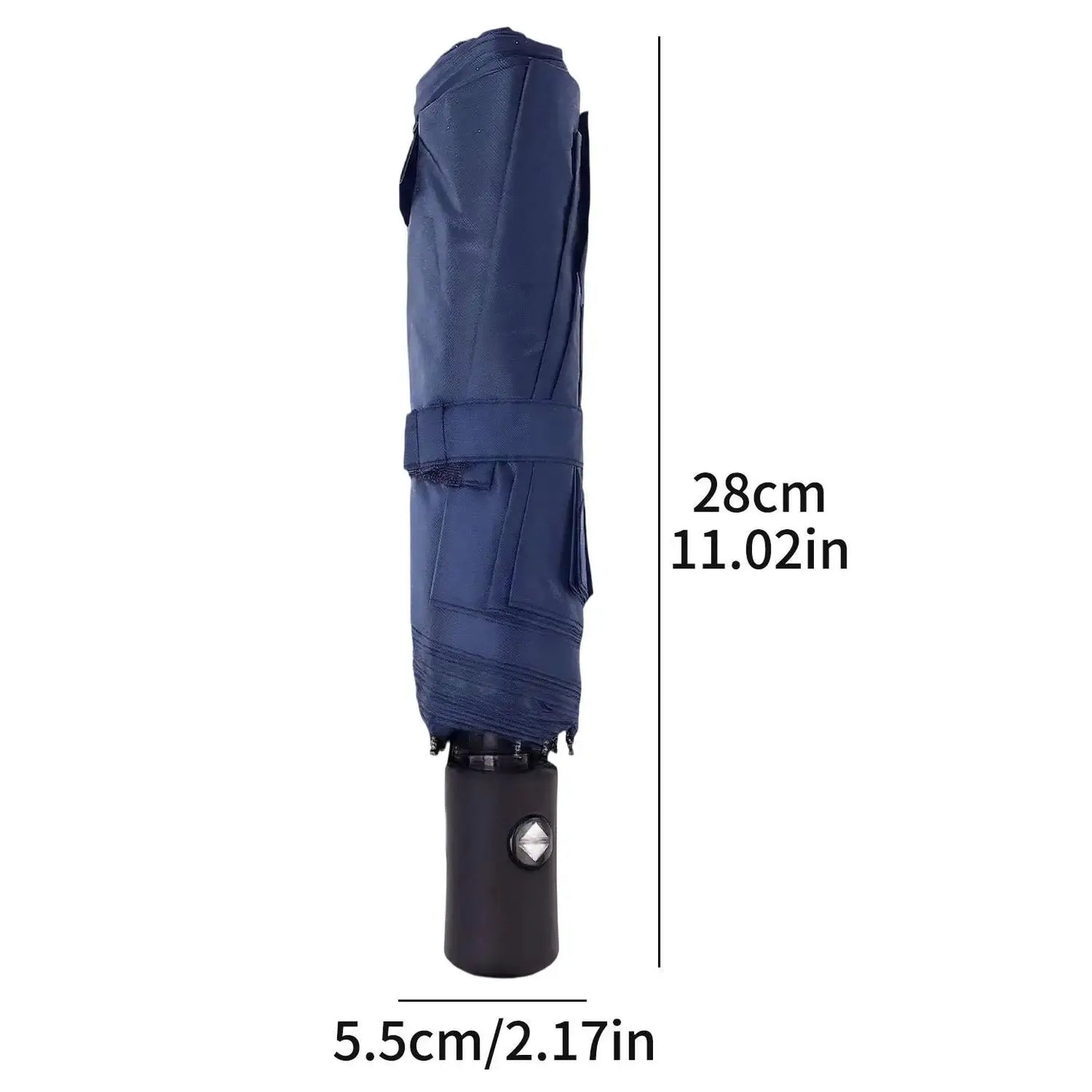 Semi Automatic Umbrella | UV Protection | Windproof Foldable | Solid Color