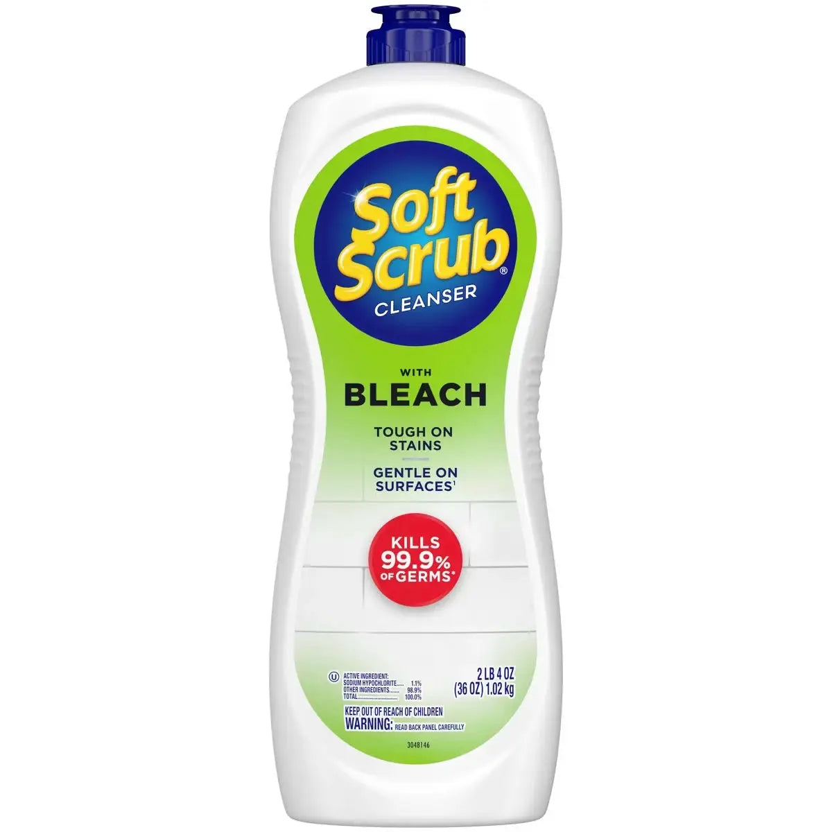 Bleach Surface Cleaner | Phosphorus Free | Ceramic Sink Safe | 36 Oz