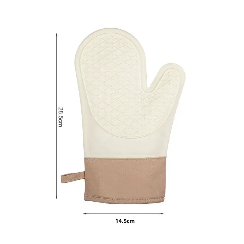 Silicone Oven Mitt | Heat Resistant | Thickened Silicone | One Size