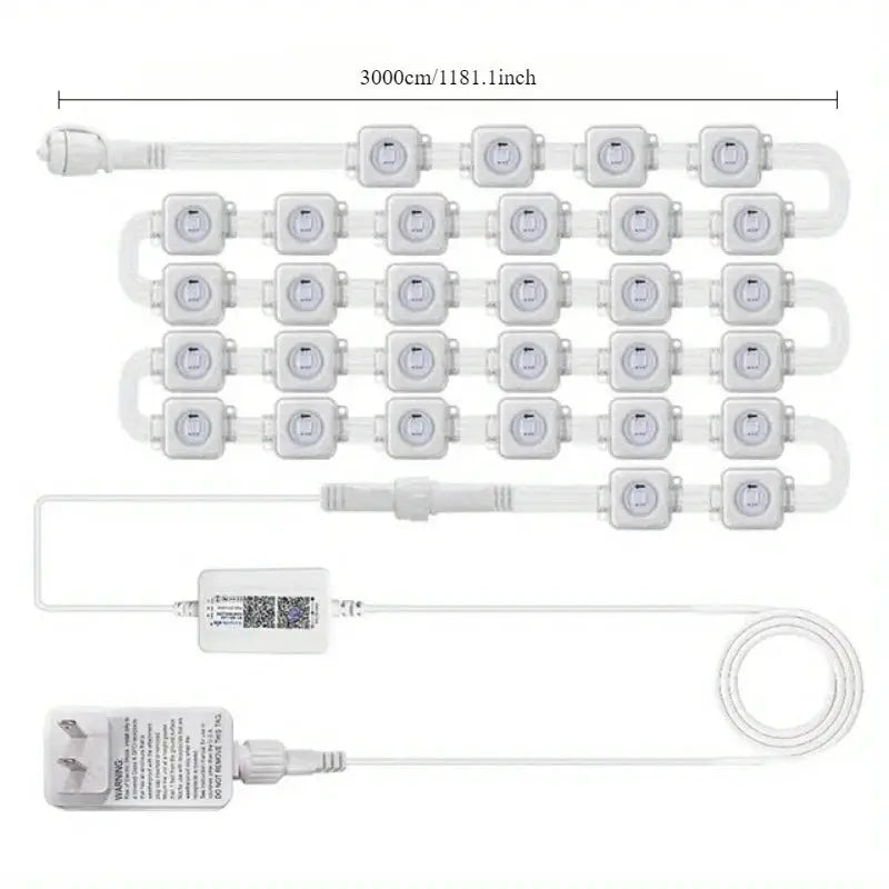 150ft 100ft 50ft Permanent Outdoor Lights Smart RGBIC Outdoor Lights with 75 Scene Modes String Lights with 90 LEDs for Garden from PriceLows™